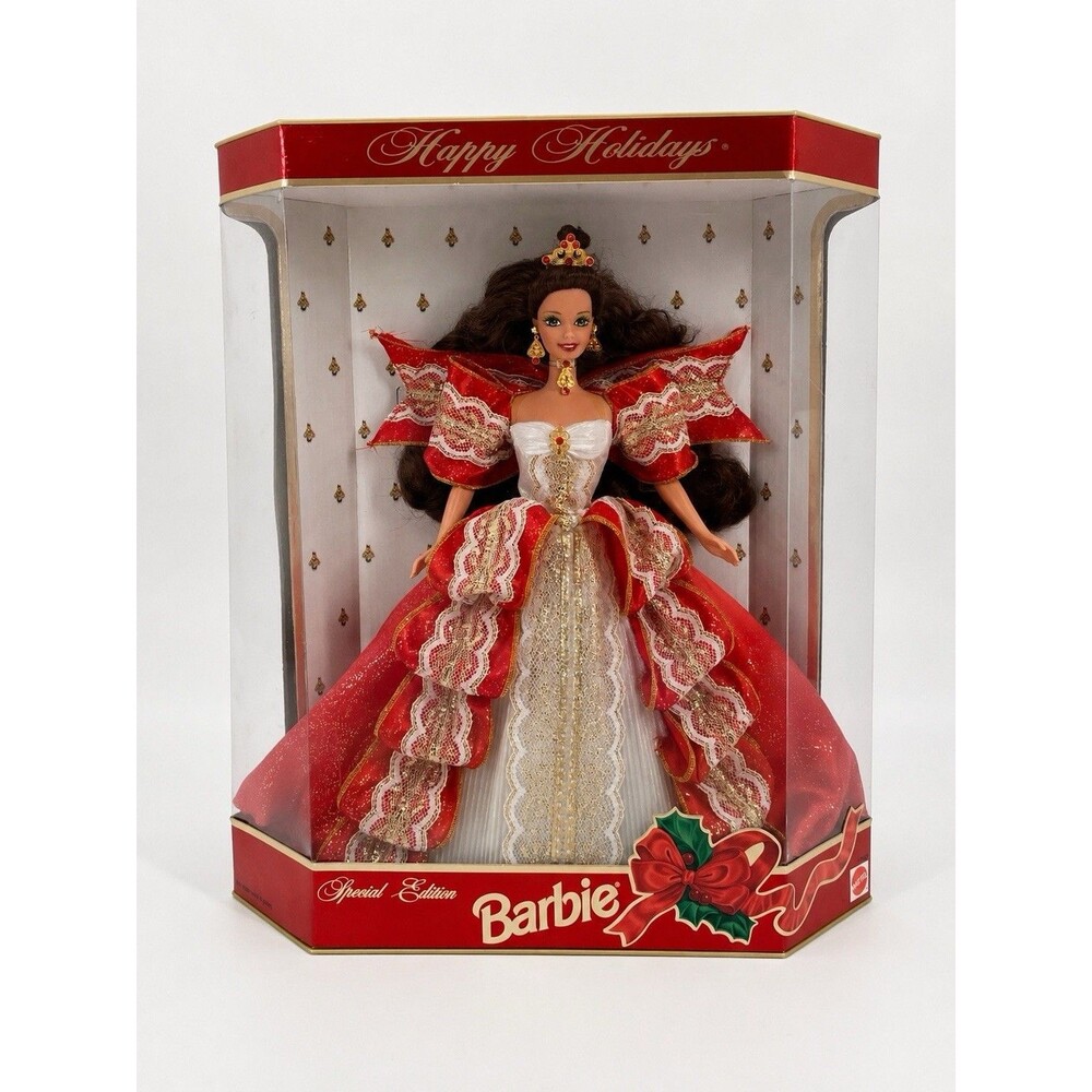 1997 10th Anniversary Happy Holidays Barbie Doll Special Edition - New/Unopened